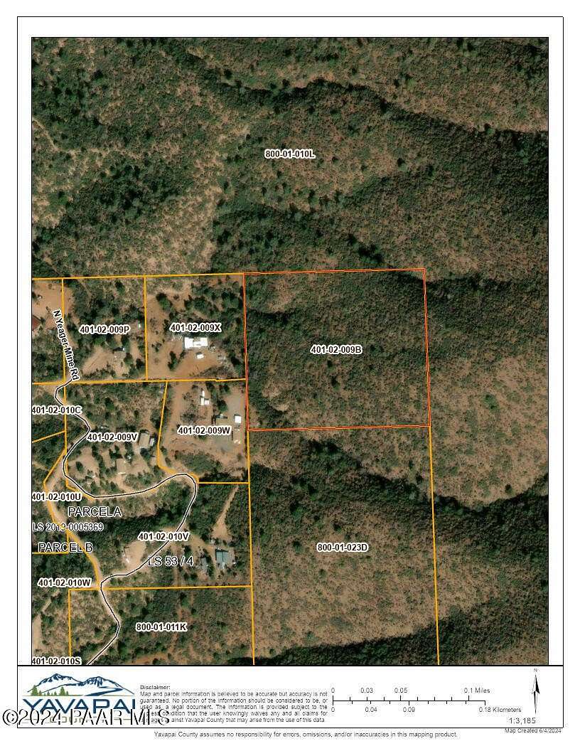 6.89 Acres of Land for Sale in Prescott Valley, Arizona