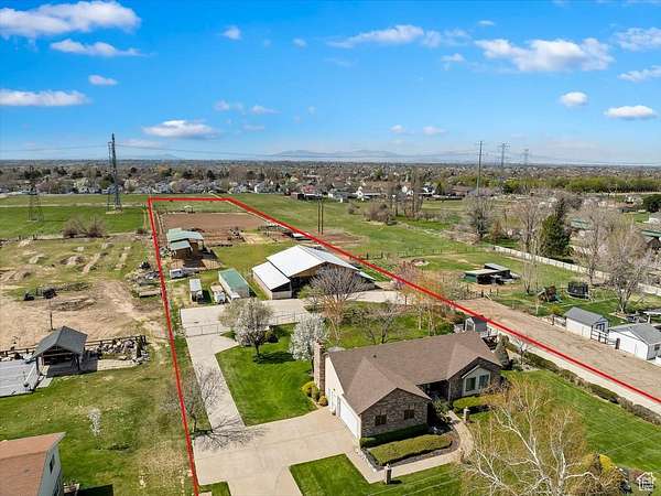 3.87 Acres of Residential Land with Home for Sale in Roy, Utah