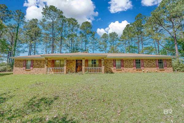5 Acres of Residential Land with Home for Sale in Chunchula, Alabama