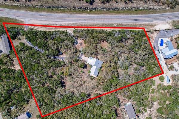 4 Acres of Land with Home for Sale in Canyon Lake, Texas