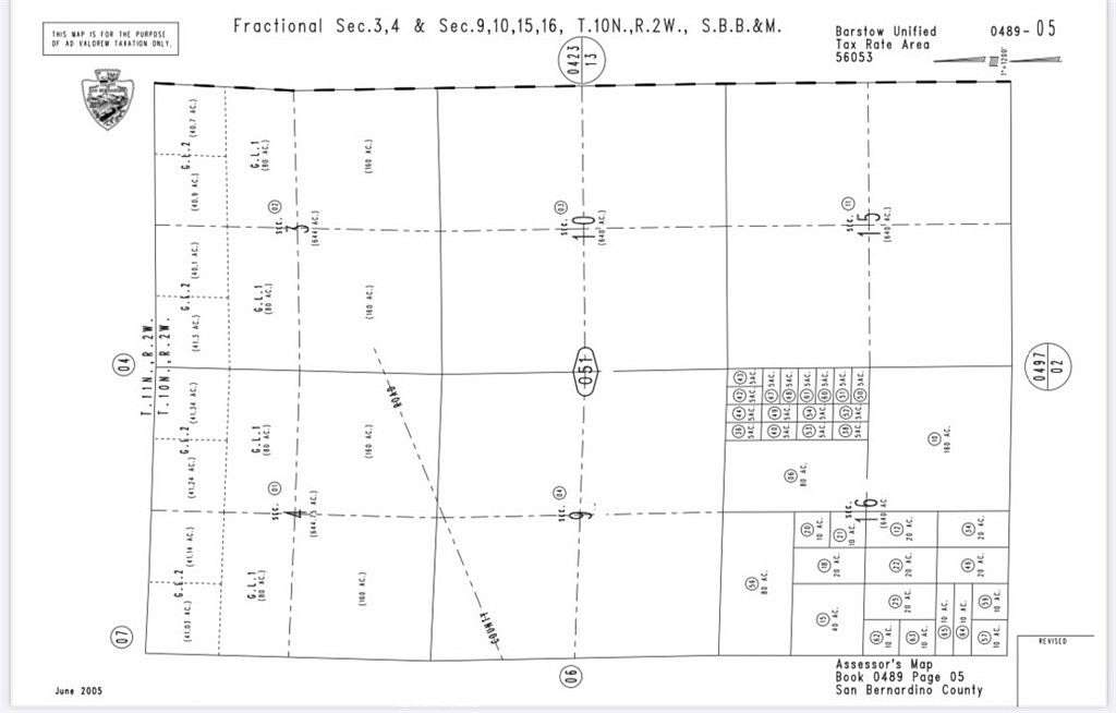 10.3 Acres of Land for Sale in Hinkley, California