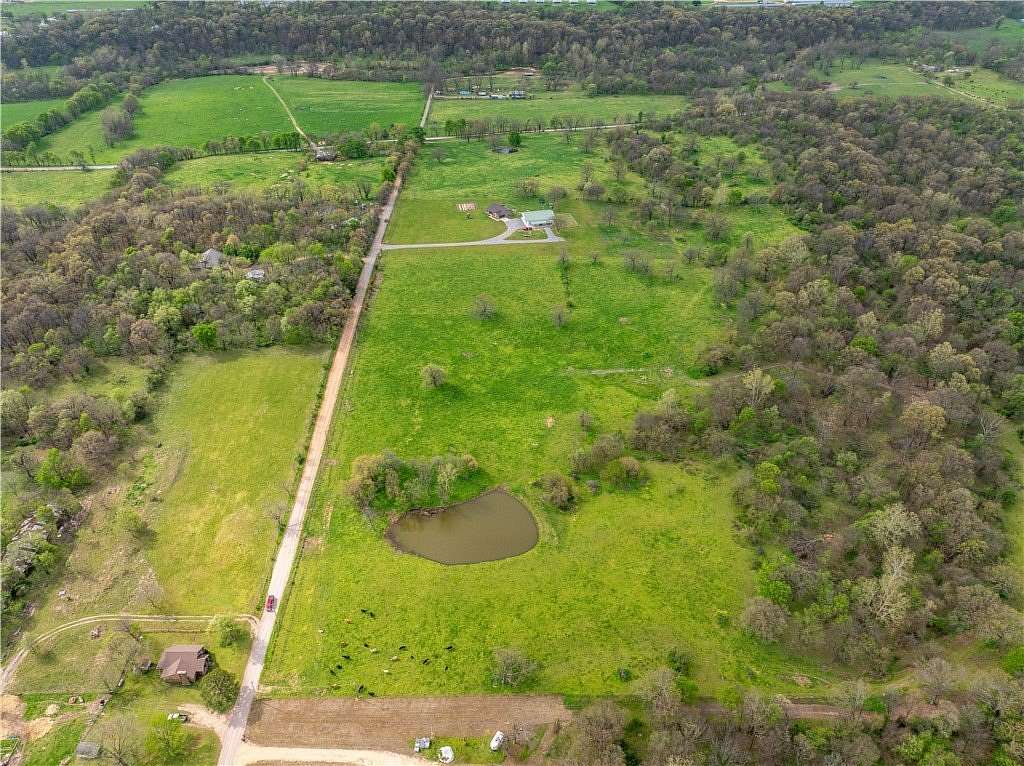 153 Acres of Agricultural Land for Sale in Gentry, Arkansas
