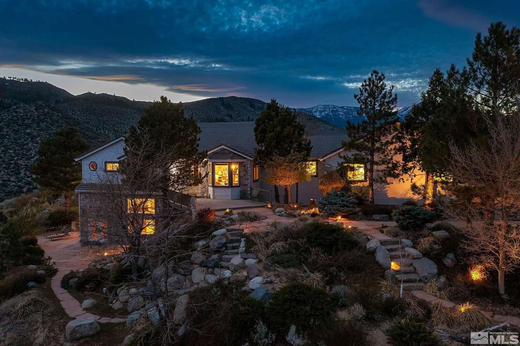 2.5 Acres of Residential Land with Home for Sale in Washoe Valley, Nevada