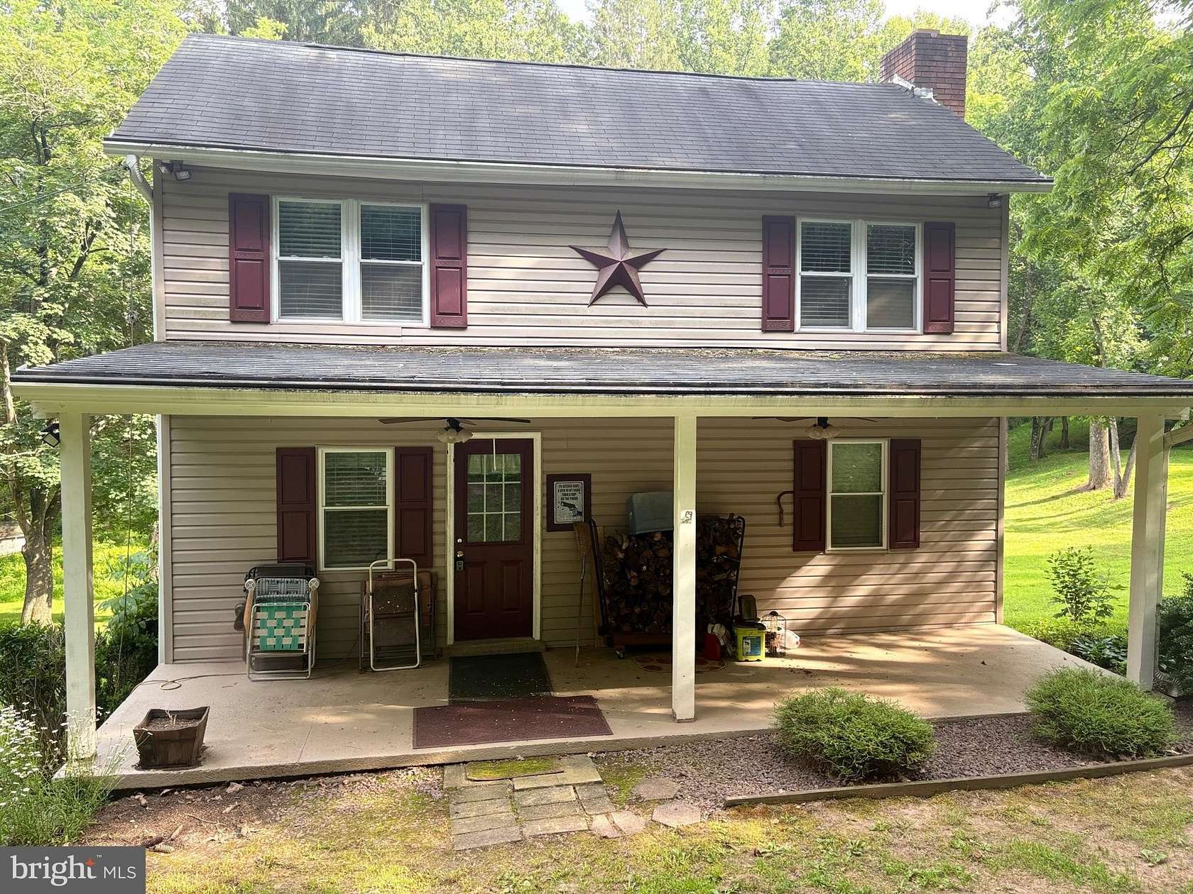 37 Acres of Recreational Land with Home for Sale in Warfordsburg, Pennsylvania