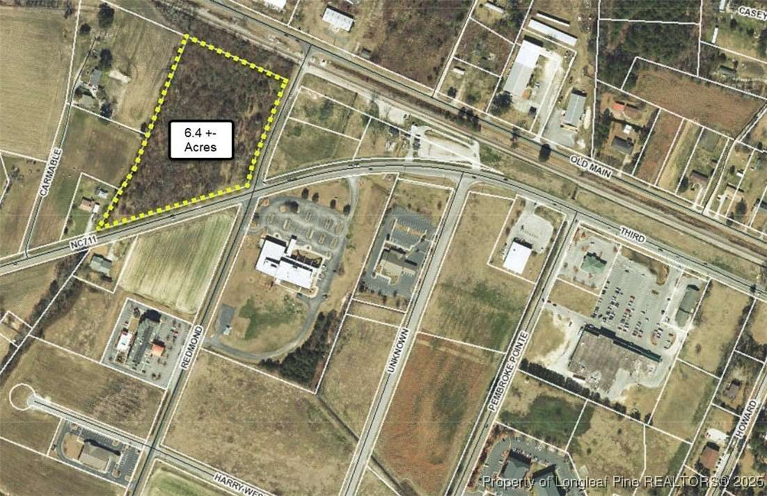 6.44 Acres of Commercial Land for Sale in Pembroke, North Carolina