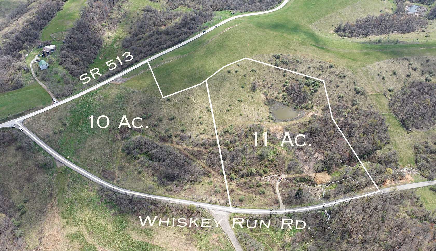 10 Acres of Recreational Land for Sale in Quaker City, Ohio