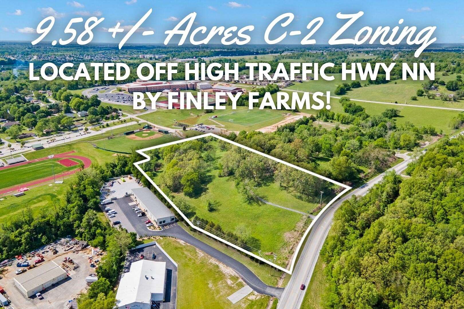 9.58 Acres of Improved Commercial Land for Sale in Ozark, Missouri