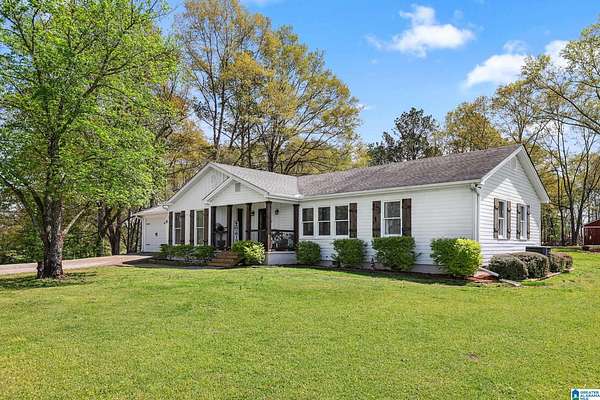 5.85 Acres of Land with Home for Sale in Wilsonville, Alabama