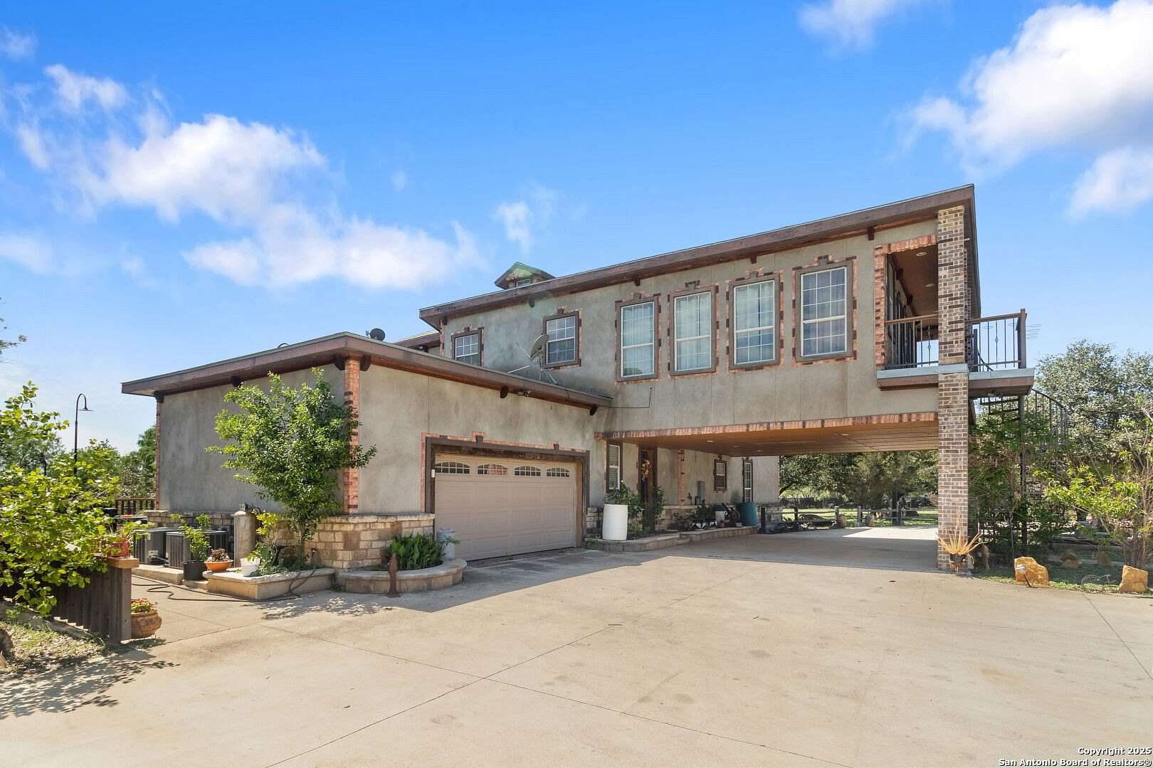 2 Acres of Residential Land with Home for Sale in San Antonio, Texas