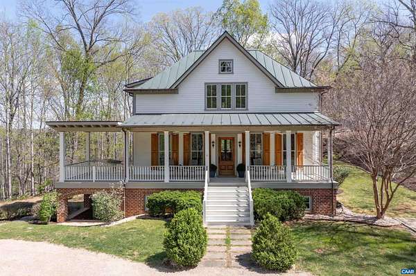 23.8 Acres of Land with Home for Sale in Charlottesville, Virginia