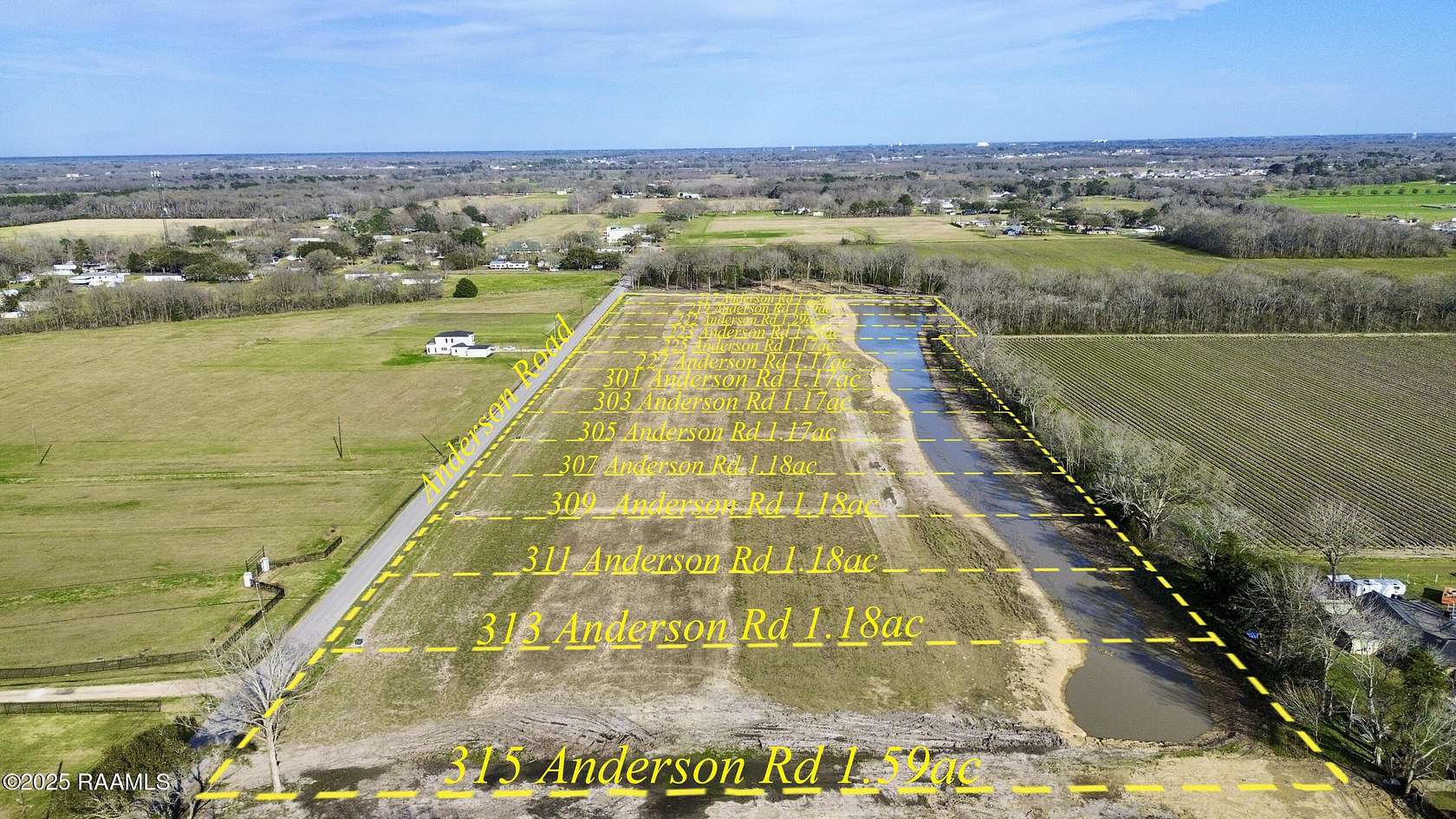 1.26 Acres of Residential Land for Sale in Duson, Louisiana