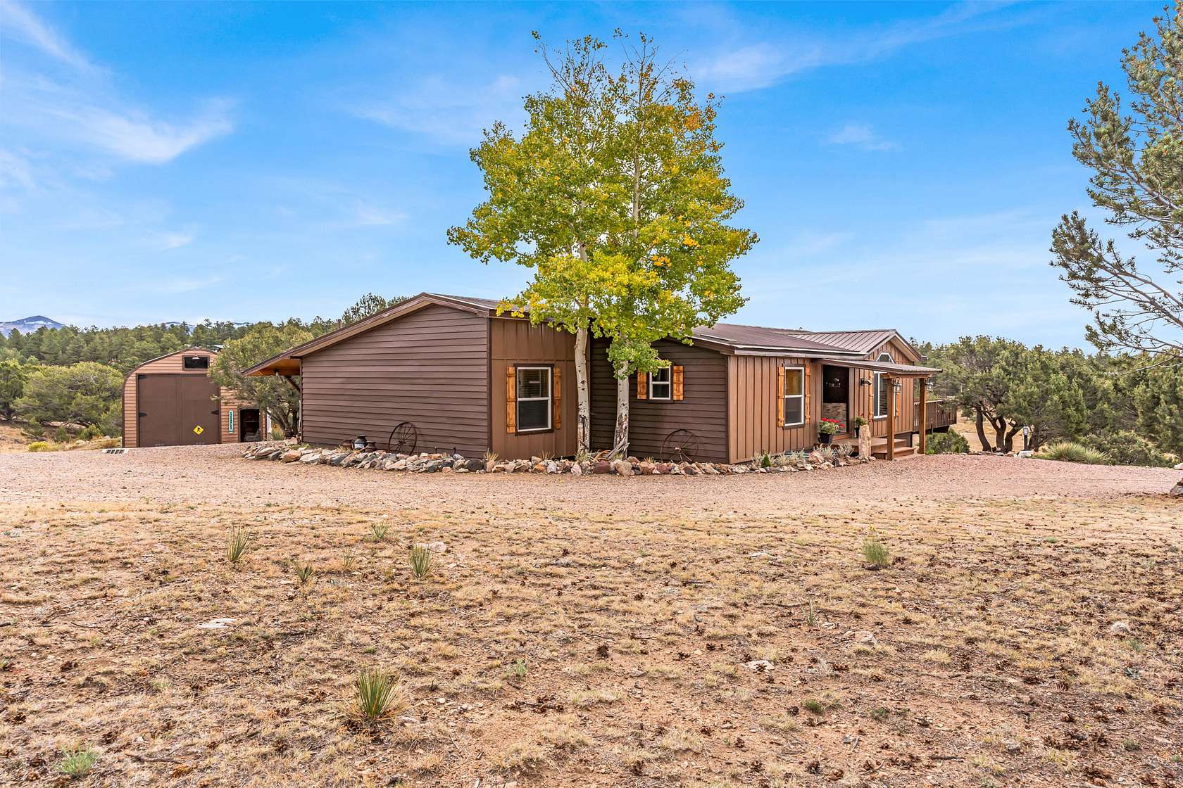 6 Acres of Residential Land with Home for Sale in Westcliffe, Colorado