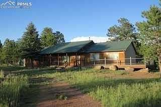21 Acres of Recreational Land with Home for Sale in Guffey, Colorado