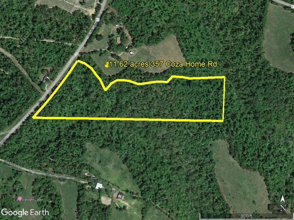 11.6 Acres of Recreational Land for Sale in Harriet, Arkansas