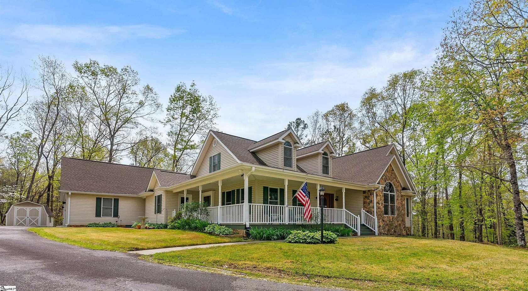 2 Acres of Residential Land with Home for Sale in Pickens, South Carolina