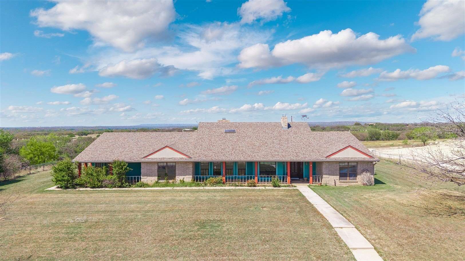 7.87 Acres of Land with Home for Sale in Blanket, Texas