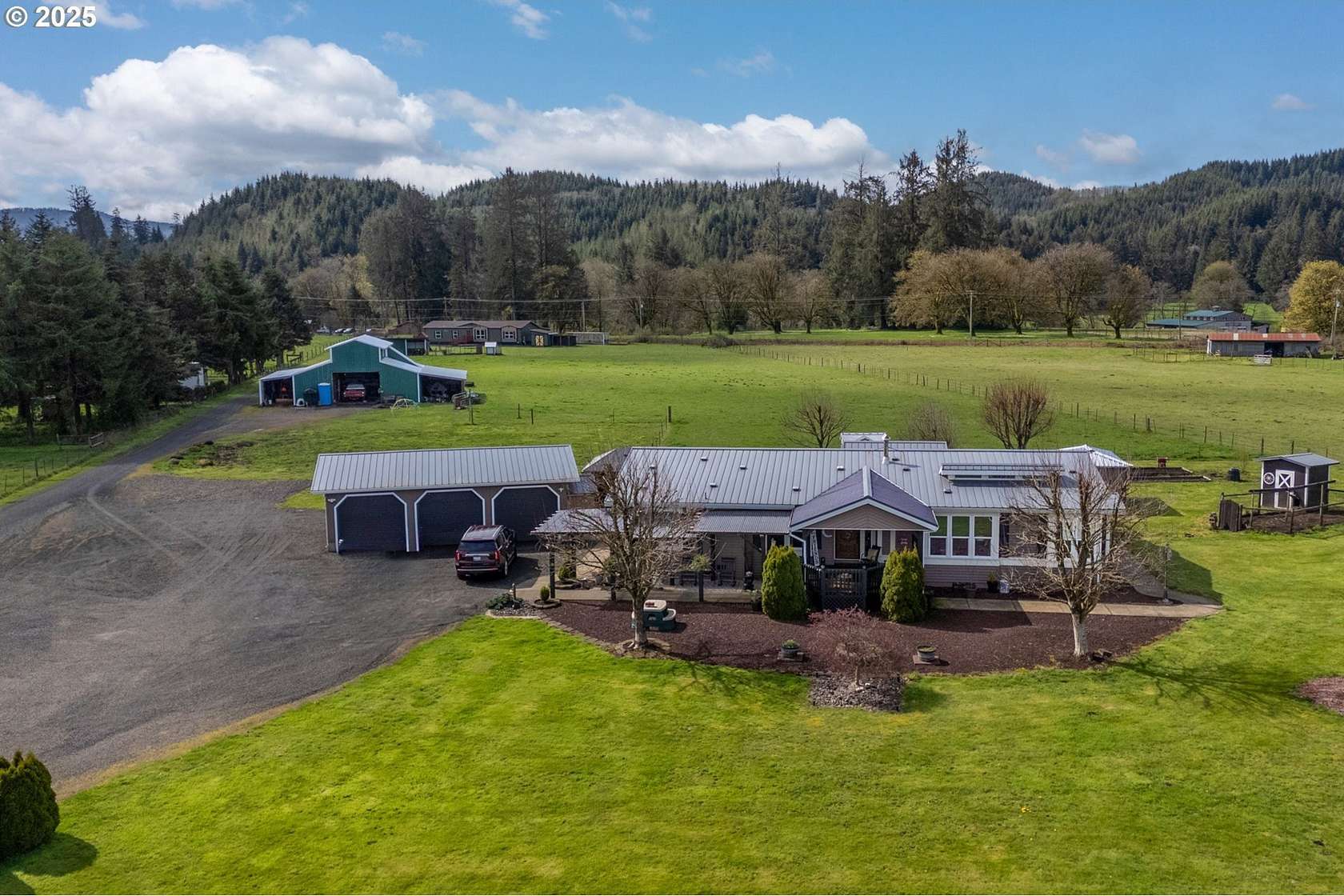 5.8 Acres of Land with Home for Sale in Tillamook, Oregon