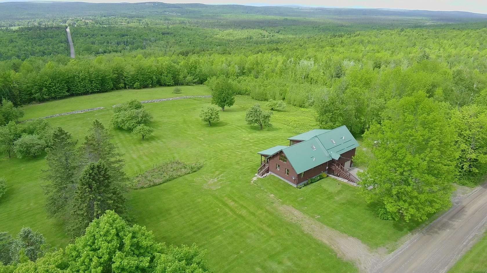 59.5 Acres of Recreational Land with Home for Sale in Ripley, Maine