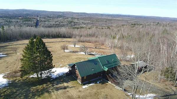 59.5 Acres of Recreational Land with Home for Sale in Ripley, Maine