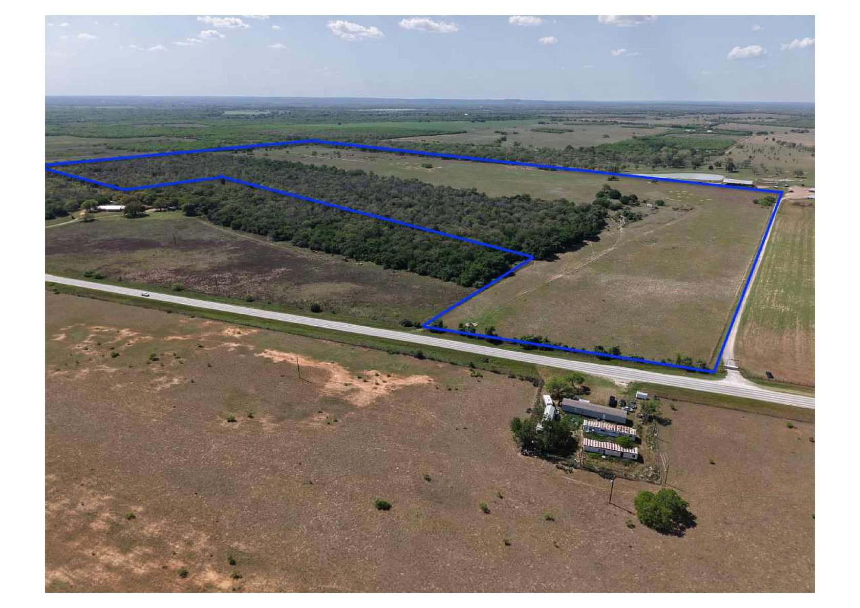 130 Acres of Recreational Land & Farm for Sale in Bebe, Texas