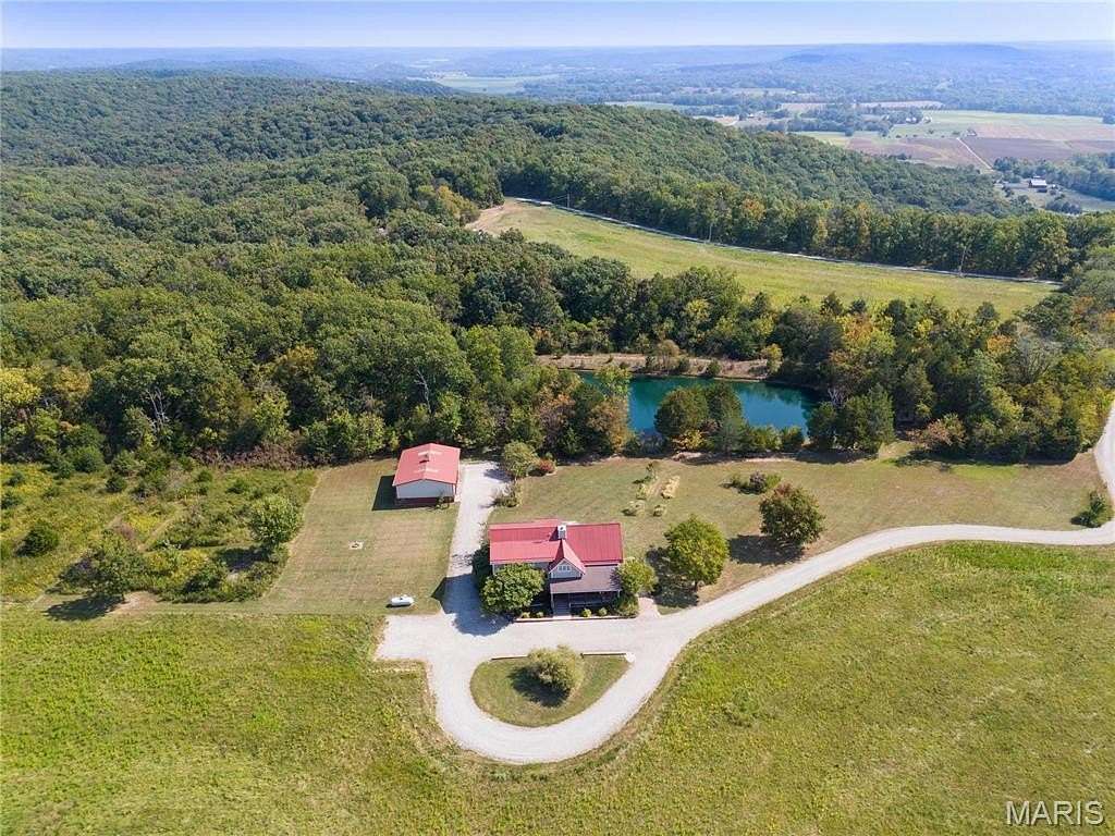 42.6 Acres of Recreational Land with Home for Sale in Hermann, Missouri