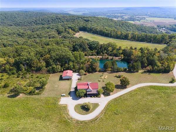 42.6 Acres of Recreational Land with Home for Sale in Hermann, Missouri