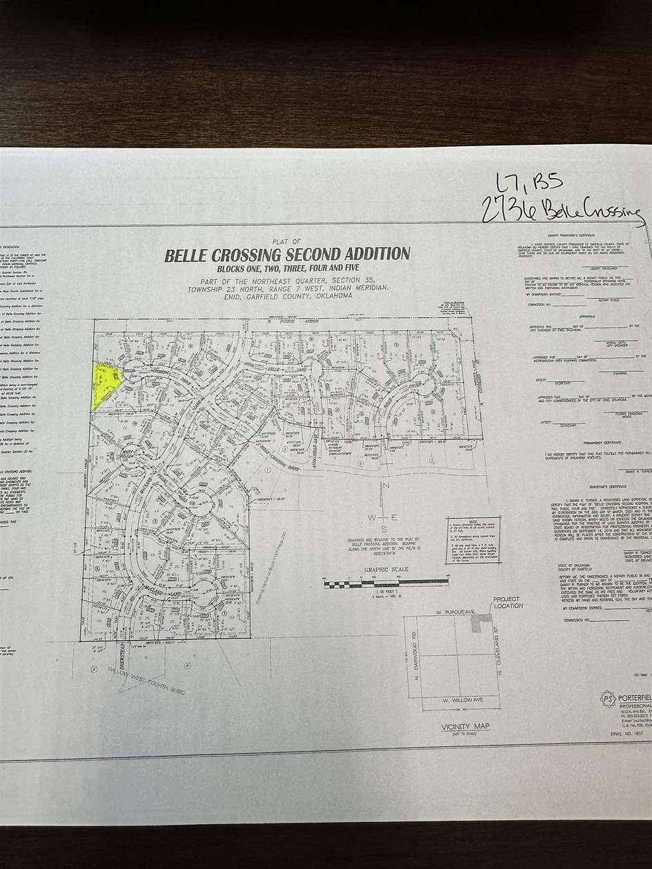 Residential Land for Sale in Enid, Oklahoma