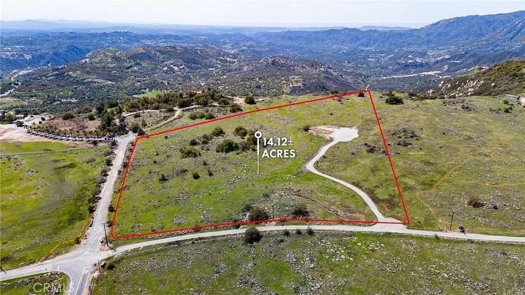 14.1 Acres of Land for Sale in Murrieta, California