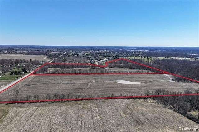 55.5 Acres of Land for Sale in Lapeer, Michigan