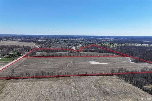 55.5 Acres of Land for Sale in Lapeer, Michigan