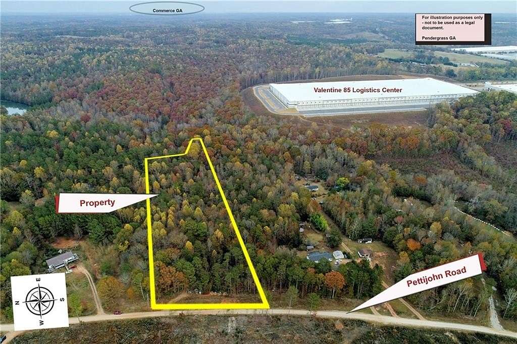 4.64 Acres of Residential Land for Sale in Pendergrass, Georgia