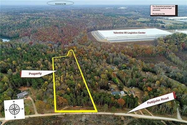 4.64 Acres of Residential Land for Sale in Pendergrass, Georgia