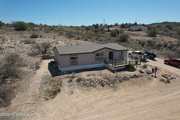 2 Acres of Residential Land with Home for Sale in Rimrock, Arizona