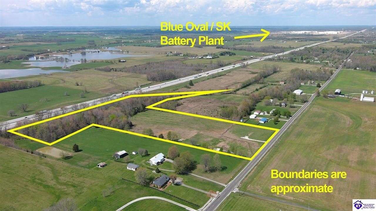 15.7 Acres of Commercial Land for Sale in Sonora, Kentucky