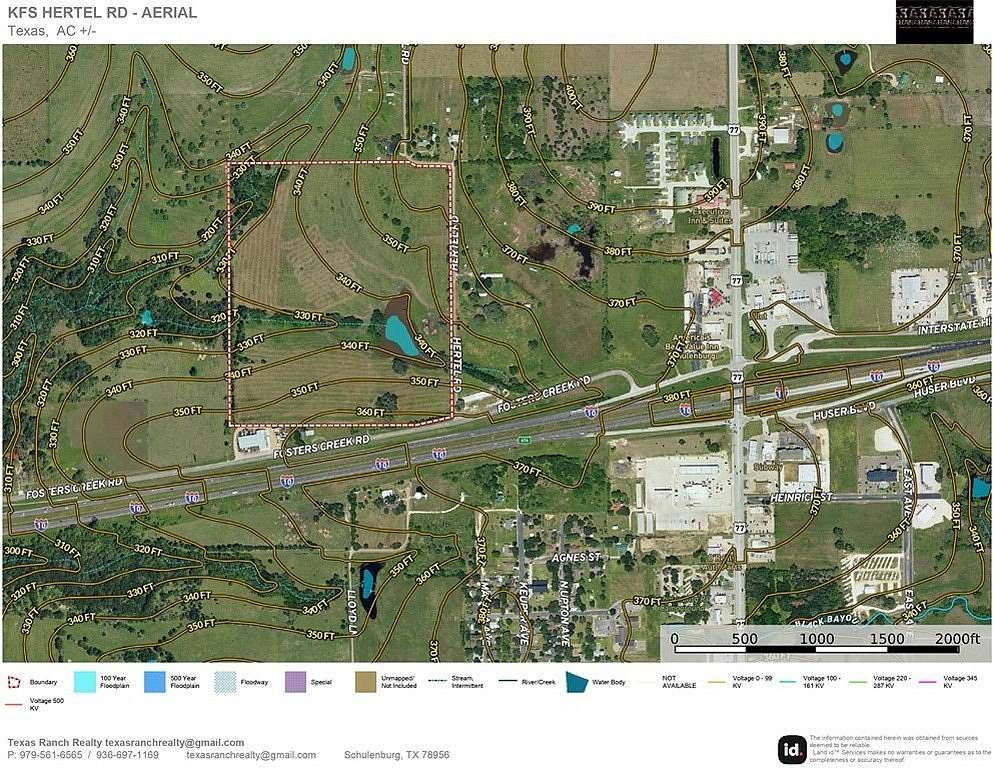 65 Acres of Land for Sale in Schulenburg, Texas