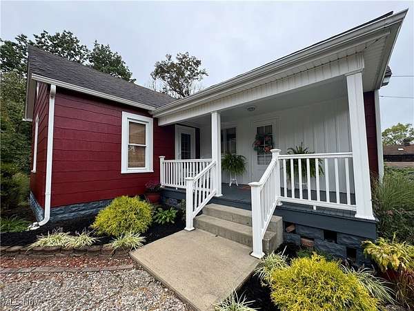 3.69 Acres of Residential Land with Home for Sale in Bridgeport, Ohio