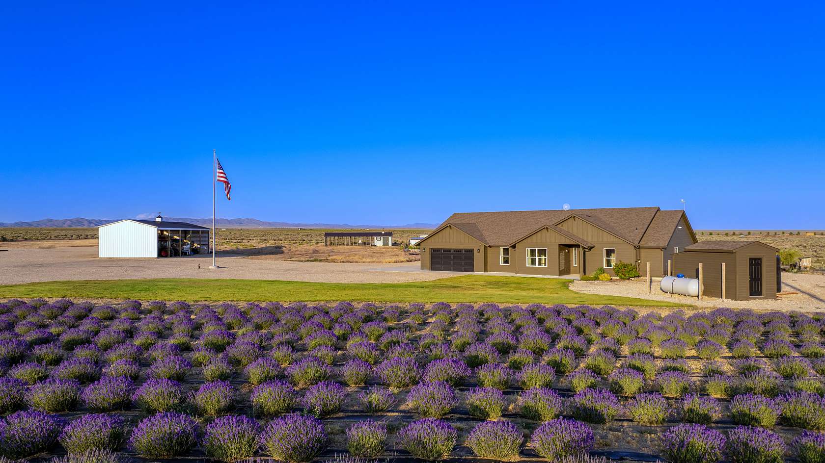 40 Acres of Agricultural Land with Home for Sale in Kuna, Idaho