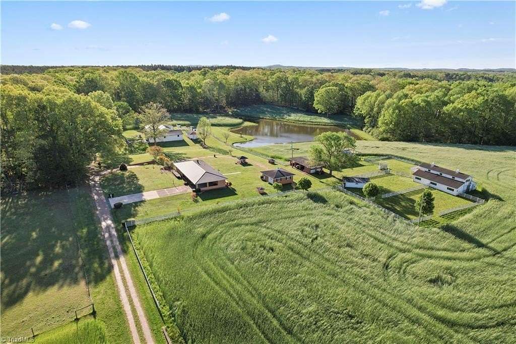 30 Acres of Agricultural Land with Home for Sale in New London, North Carolina