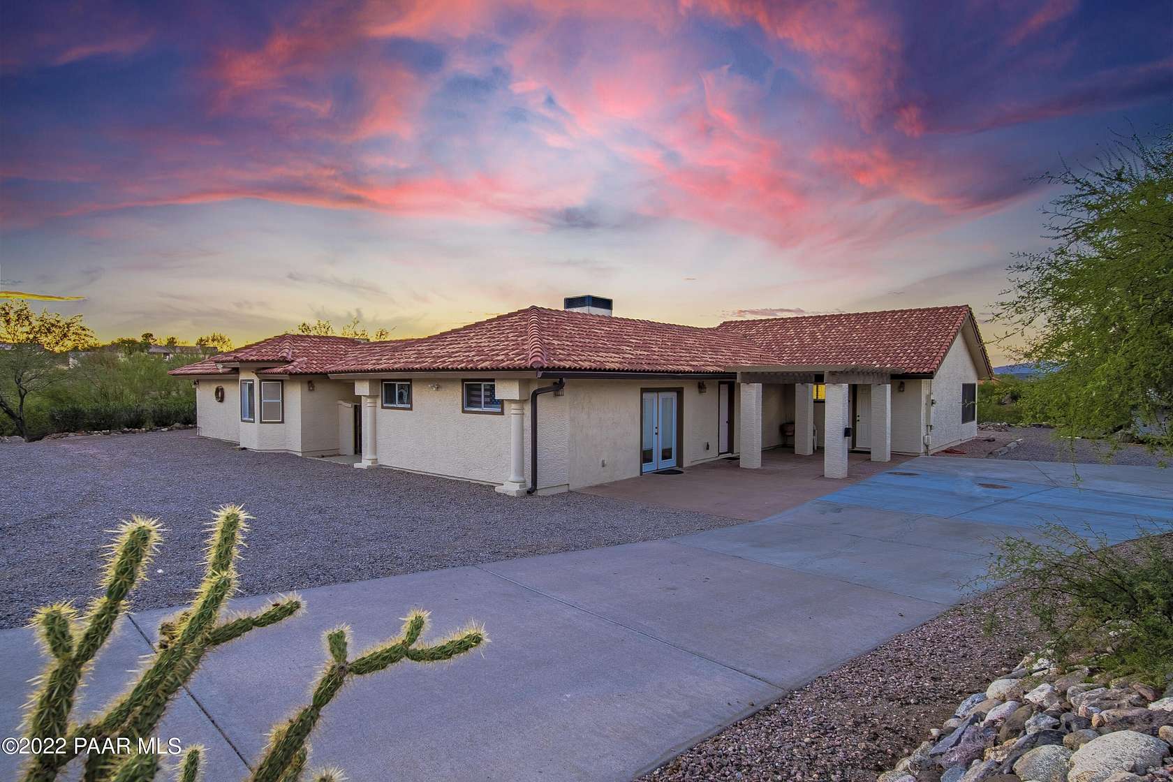 4.62 Acres of Residential Land with Home for Sale in Wickenburg, Arizona