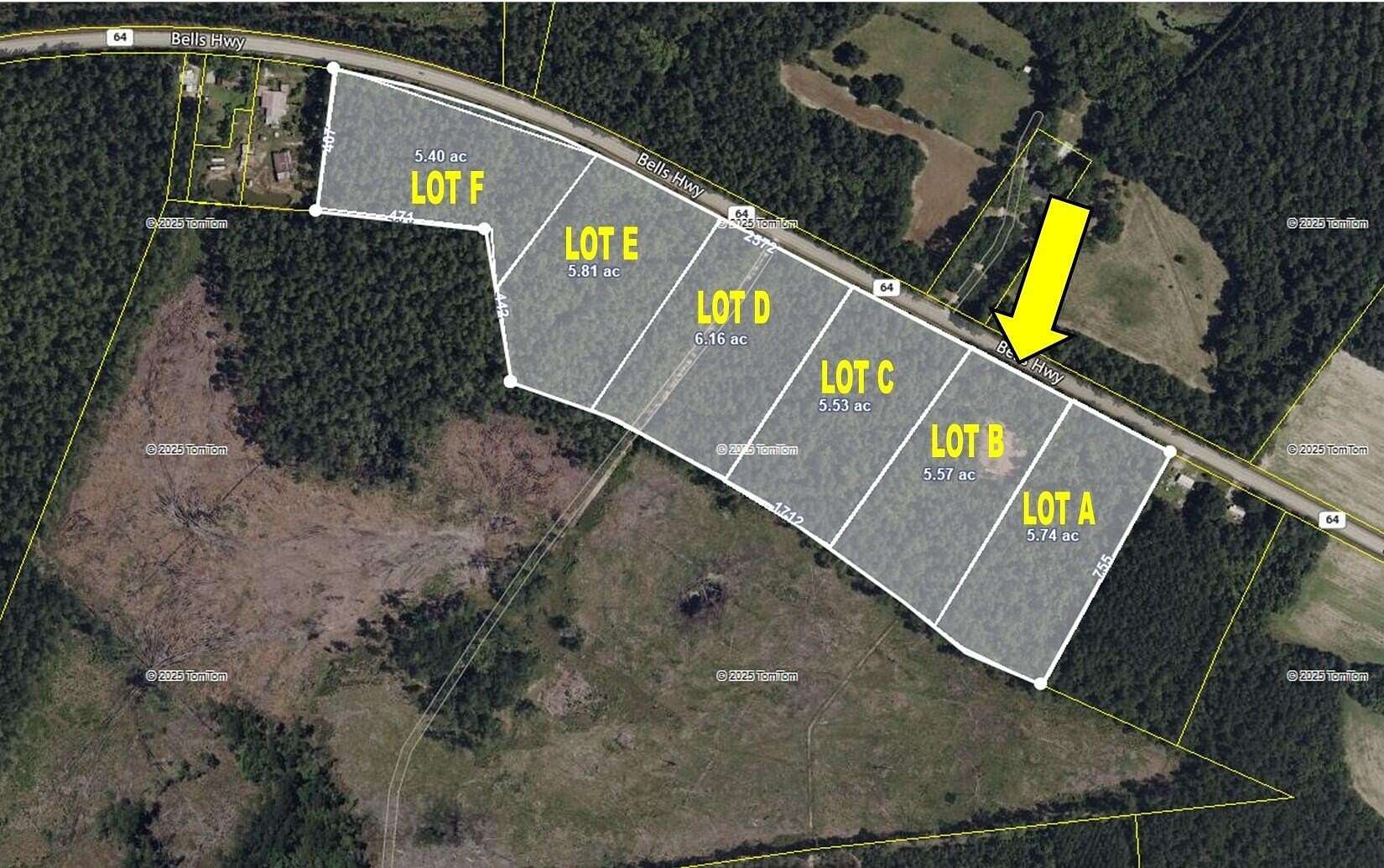 5.6 Acres of Land for Sale in Walterboro, South Carolina