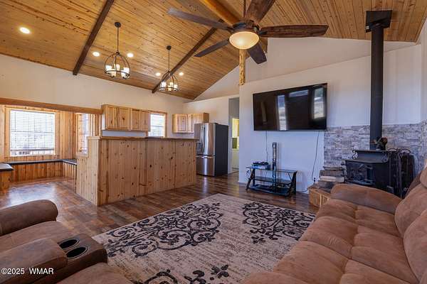 19.5 Acres of Land with Home for Sale in Vernon, Arizona
