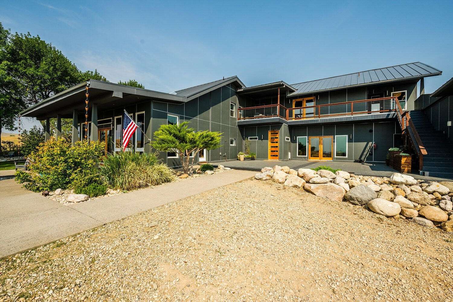 5 Acres of Residential Land with Home for Sale in Big Horn, Wyoming