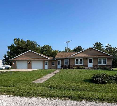 7.78 Acres of Residential Land with Home for Sale in Corwith, Iowa