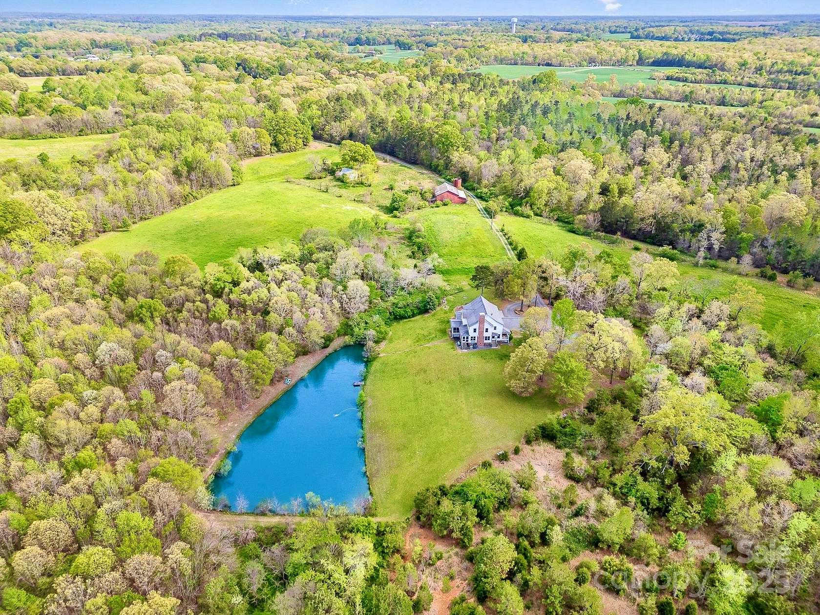 10 Acres of Land with Home for Sale in Wingate, North Carolina