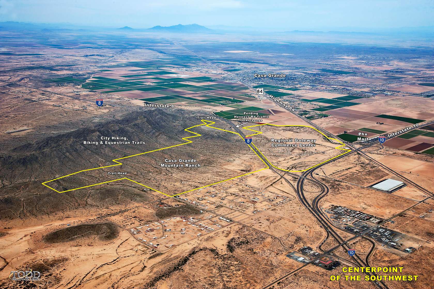 1,200 Acres of Land for Sale in Casa Grande, Arizona