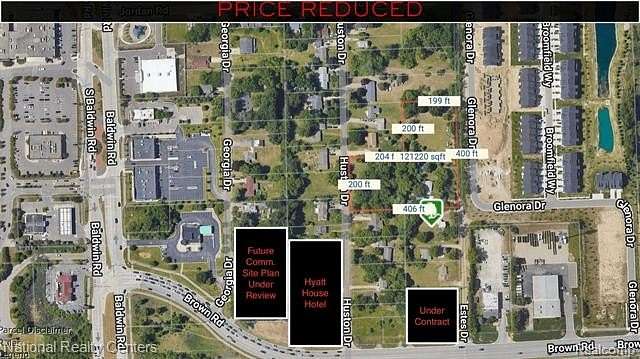 2.78 Acres of Improved Mixed-Use Land for Sale in Lake Orion, Michigan