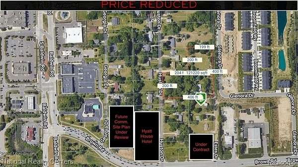 2.78 Acres of Improved Mixed-Use Land for Sale in Lake Orion, Michigan