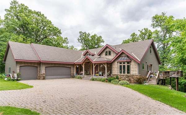 37 Acres of Recreational Land with Home for Sale in Clearwater Township, Minnesota