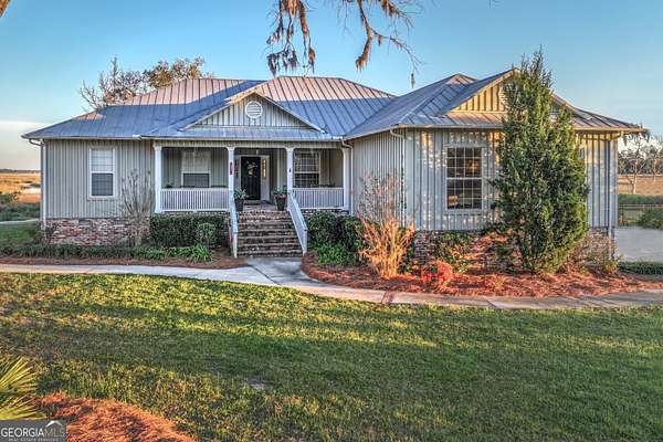 24.3 Acres of Land with Home for Sale in Woodbine, Georgia