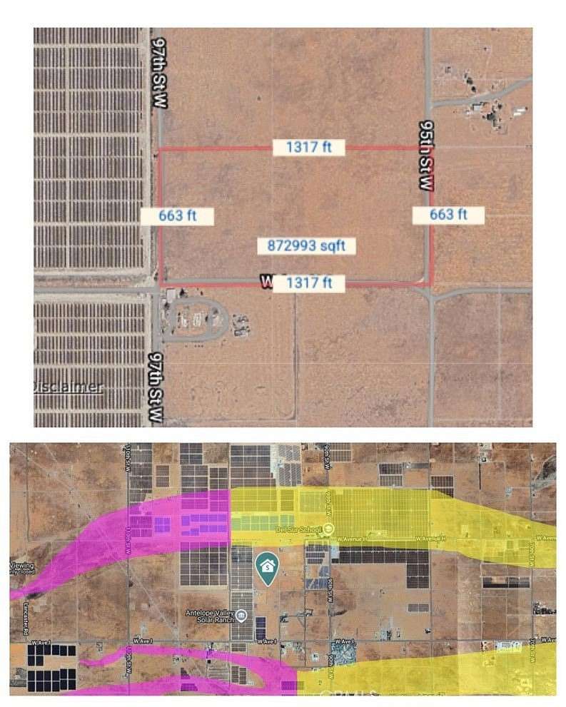 20 Acres of Land for Sale in Del Sur, California